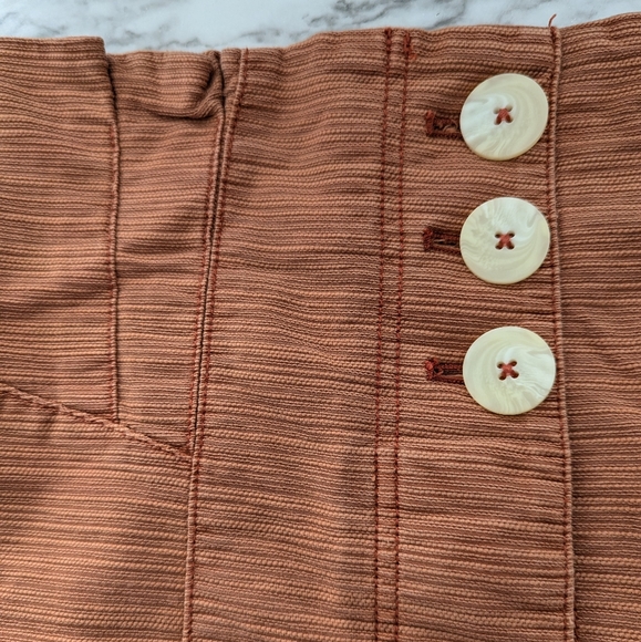 Free People Mini Skirt Size 10 - Picture 3 of 8